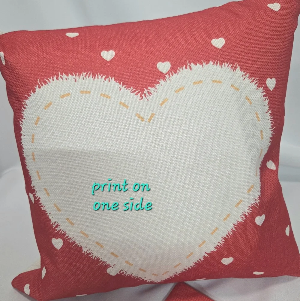 Heart and XOXO Pillow Covers (2)